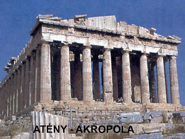 ATÉNY - AKROPOLA