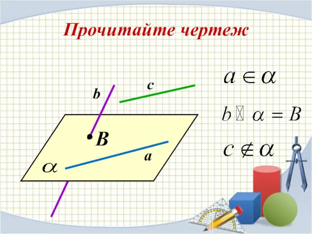 Прочитайте чертеж B c b a