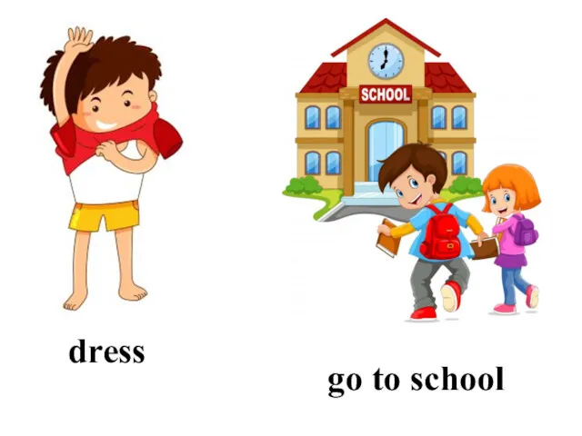 dress go to school