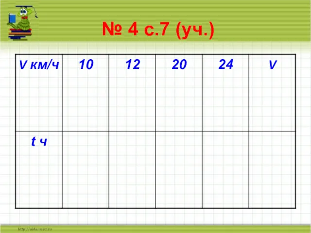 № 4 с.7 (уч.)