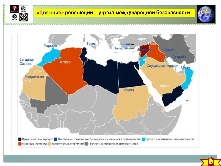 «Цветные» революции – угроза международной безопасности 33