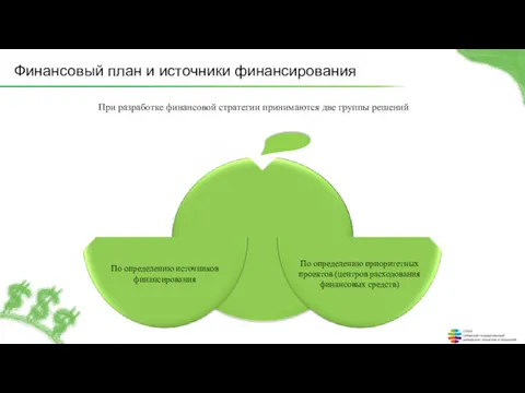 Финансовый план и источники финансирования При разработке финансовой стратегии принимаются