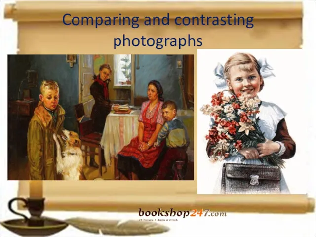 Comparing and contrasting photographs