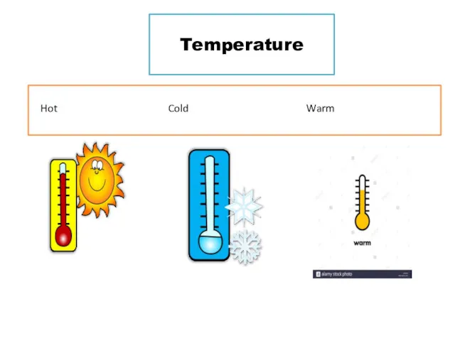 Temperature Hot Cold Warm