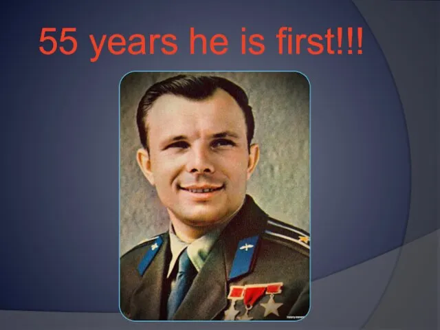 55 years he is first!!!