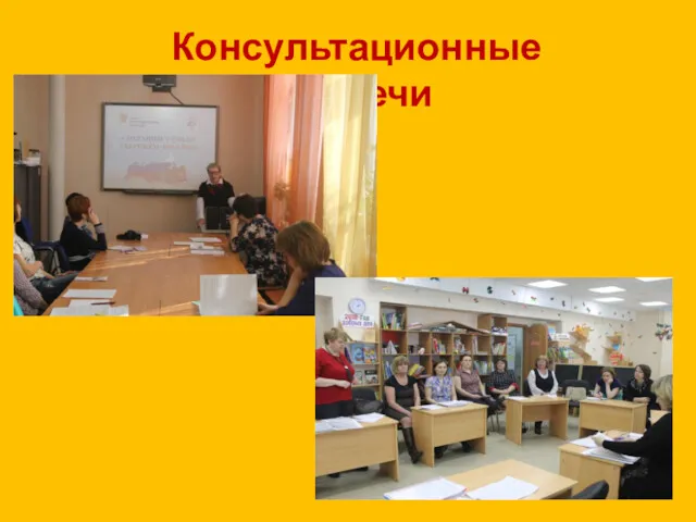 Консультационные встречи