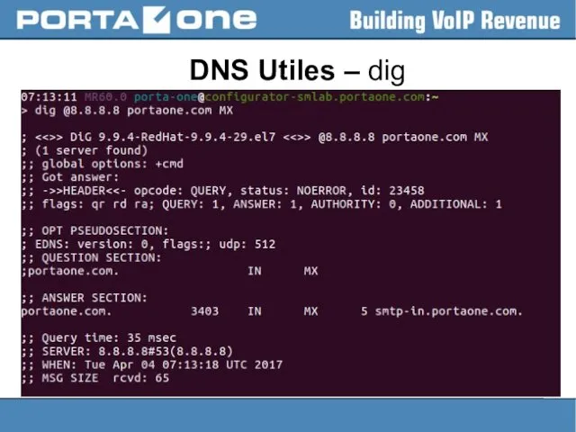 DNS Utiles – dig