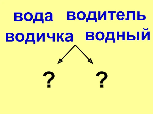 вода водитель водичка водный ? ?