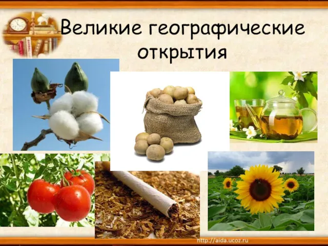 Великие географические открытия