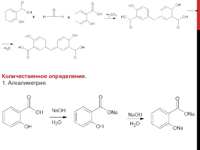 Количественное определение. 1. Алкалиметрия.