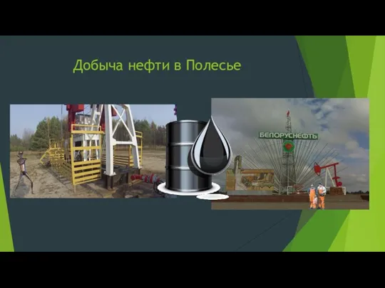 Добыча нефти в Полесье