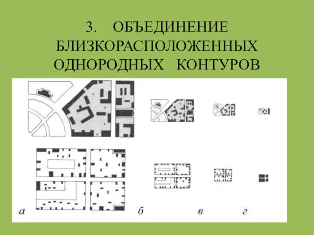 3. ОБЪЕДИНЕНИЕ БЛИЗКОРАСПОЛОЖЕННЫХ ОДНОРОДНЫХ КОНТУРОВ