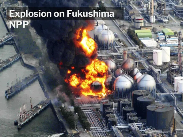 Explosion on Fukushima NPP