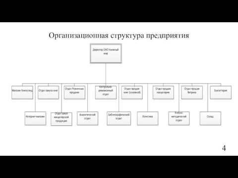 Организационная структура предприятия 4