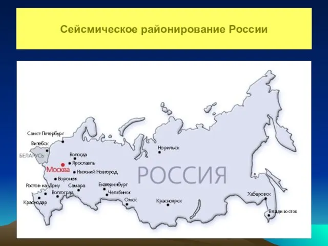 Сейсмическое районирование России