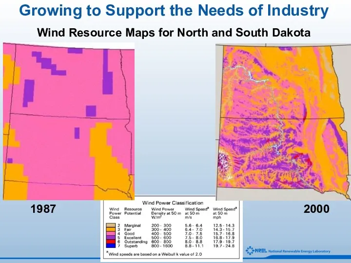 Growing to Support the Needs of Industry Wind Resource Maps