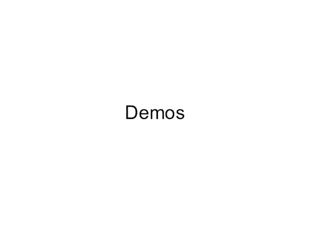 Demos