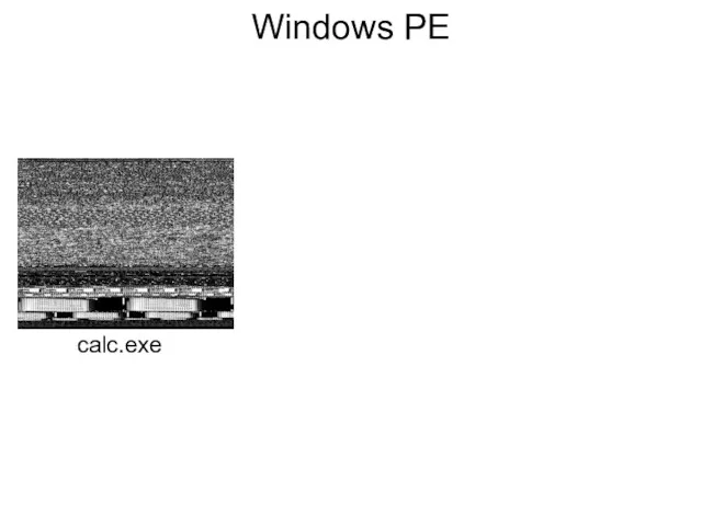 Windows PE calc.exe