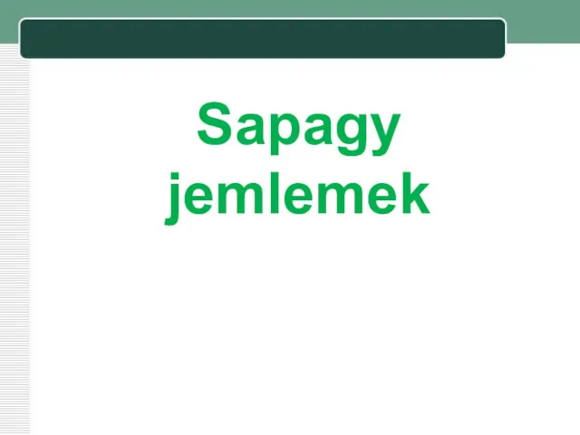 Sapagy jemlemek