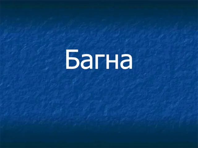 Багна