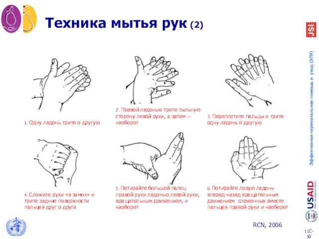 RCN, 2006 Техника мытья рук (2)