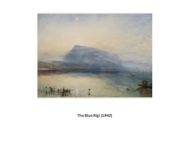 The Blue Rigi (1842)