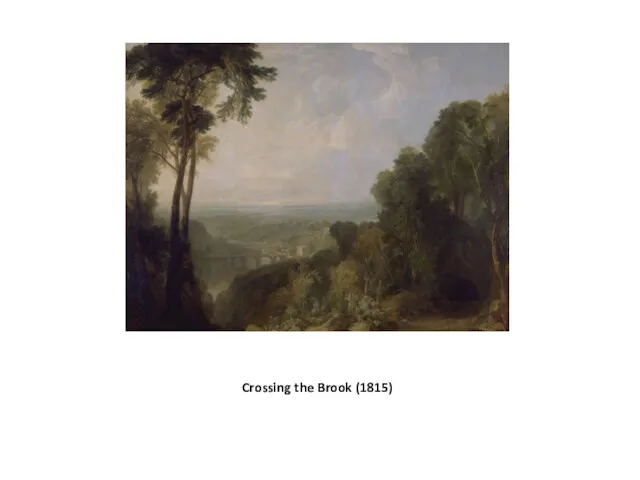 Crossing the Brook (1815)