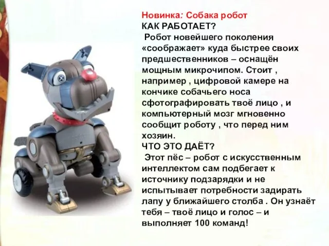 Новинка: Собака робот КАК РАБОТАЕТ? Робот новейшего поколения «соображает» куда