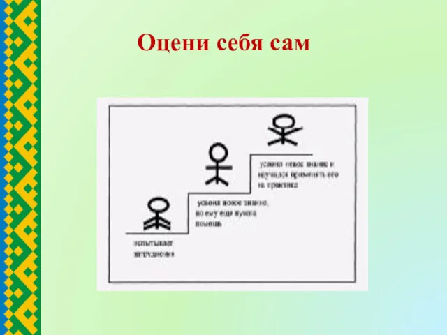 Оцени себя сам