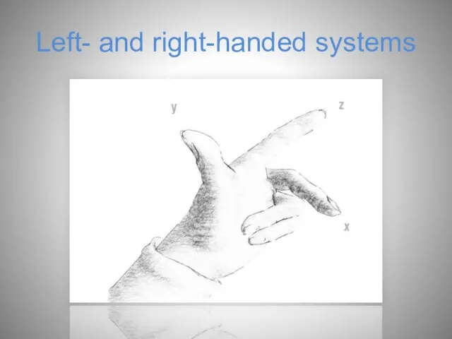 Left- and right-handed systems