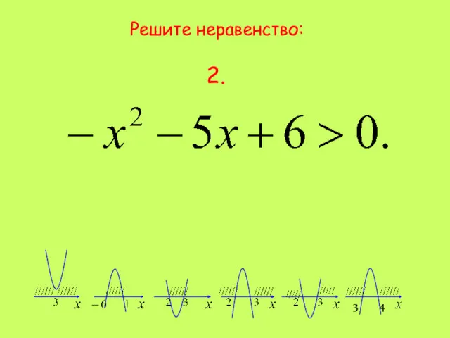 Решите неравенство: 2. 4 3