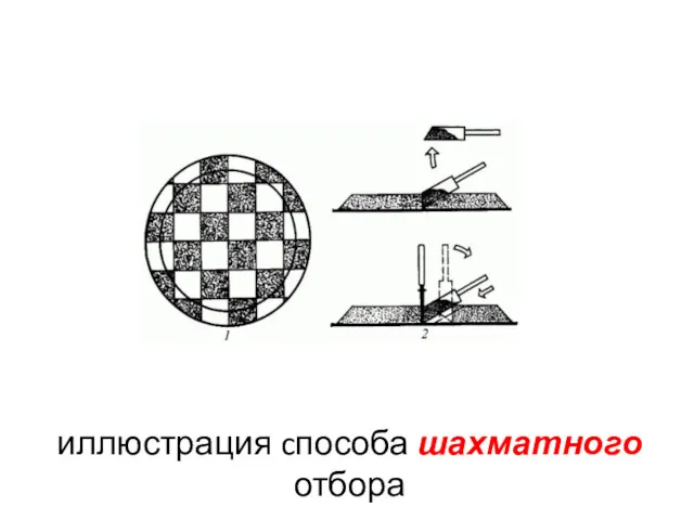 иллюстрация cпособа шахматного отбора