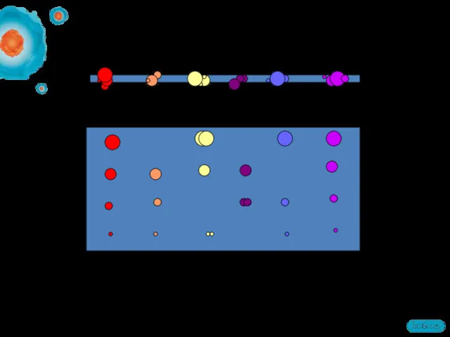 2-й этап 2D-электрофореза Белки мигрируют пропорционально своей массе 250 кДа 5 кДа pH 10 pH 3