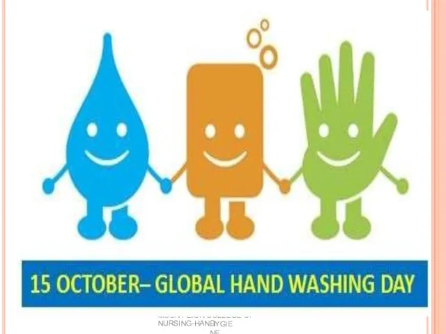 MOUNT ZION COLLEGE OF NURSING-HAND HYGIENE