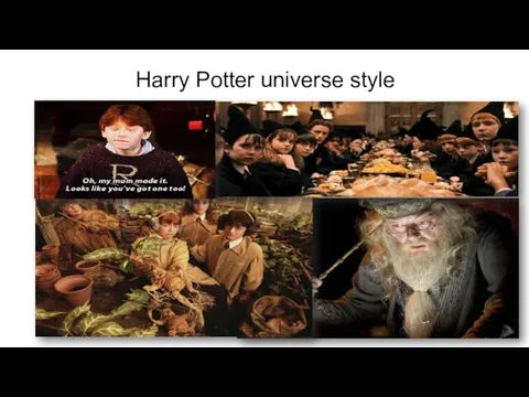 Harry Potter universe style