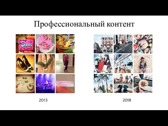 Профессиональный контент 2013 2018