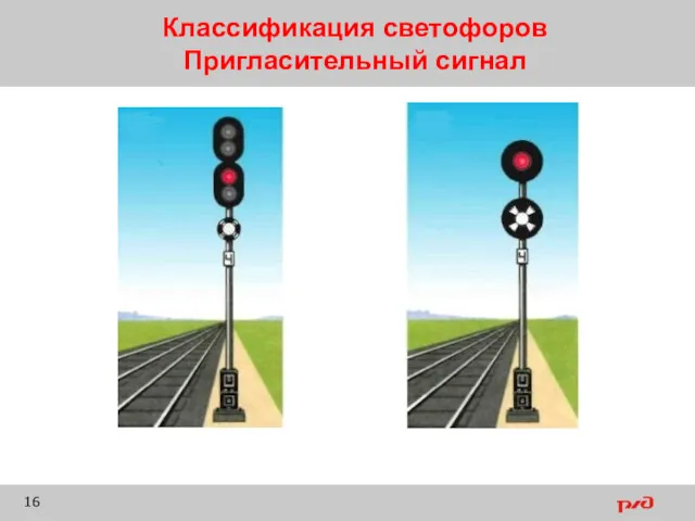 Классификация светофоров Пригласительный сигнал