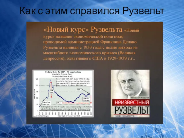 Как с этим справился Рузвельт