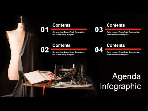Agenda Infographic Get a modern PowerPoint Presentation that is beautifully