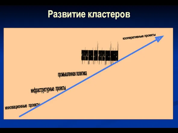 Развитие кластеров кооперативные проекты стратегическое управление регионом стратегическое управление муниципалитетом промышленная политика инфраструктурные проекты инновационные проекты