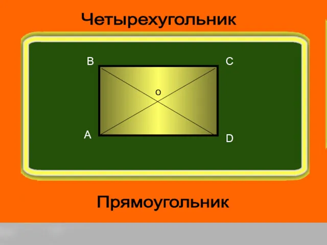 Прямоугольник Четырехугольник о А B D C