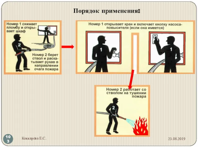 Порядок применения: 23.08.2019 Коккарева Е.С.