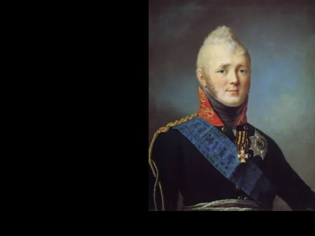Александр I (1801-1825) Характер сложился под влиянием неприязненных отношений между отцом, Павлом I