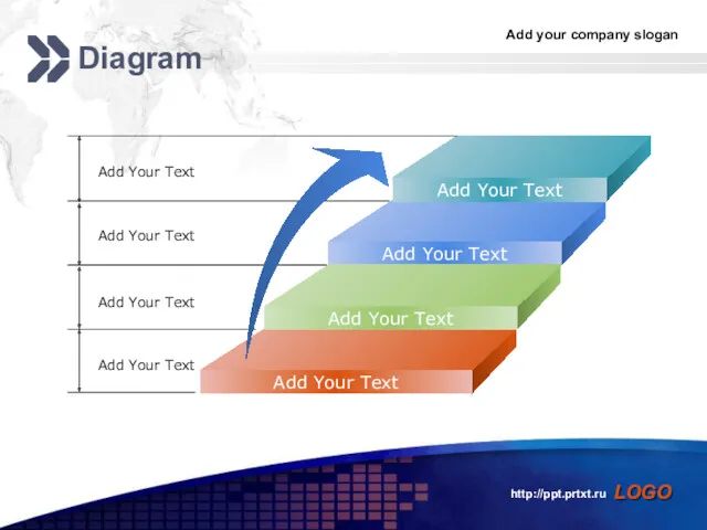 http://ppt.prtxt.ru Diagram Add Your Text Add Your Text Add Your Text Add Your Text