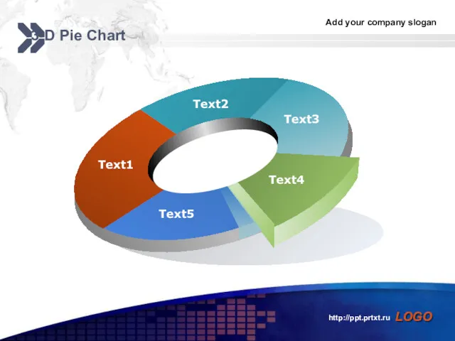 http://ppt.prtxt.ru 3-D Pie Chart