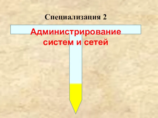 Специализация 2 Администрирование систем и сетей