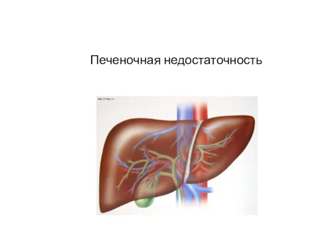 Печеночная недостаточность