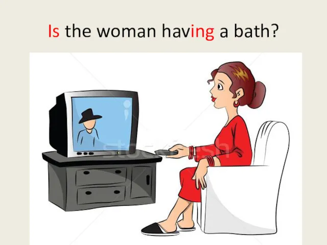 Is the woman having a bath?