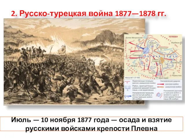 2. Русско-турецкая война 1877—1878 гг. Июль — 10 ноября 1877