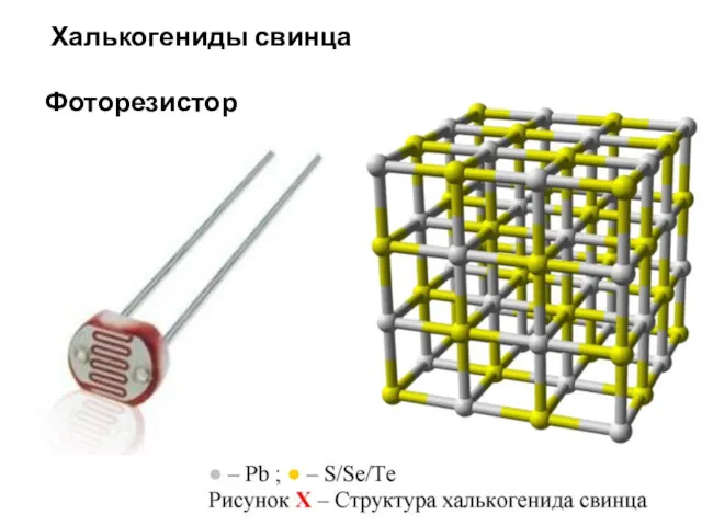 Халькогениды свинца Фоторезистор